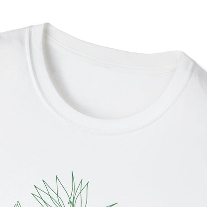 Bird of Paradise Botanical T-Shirt White