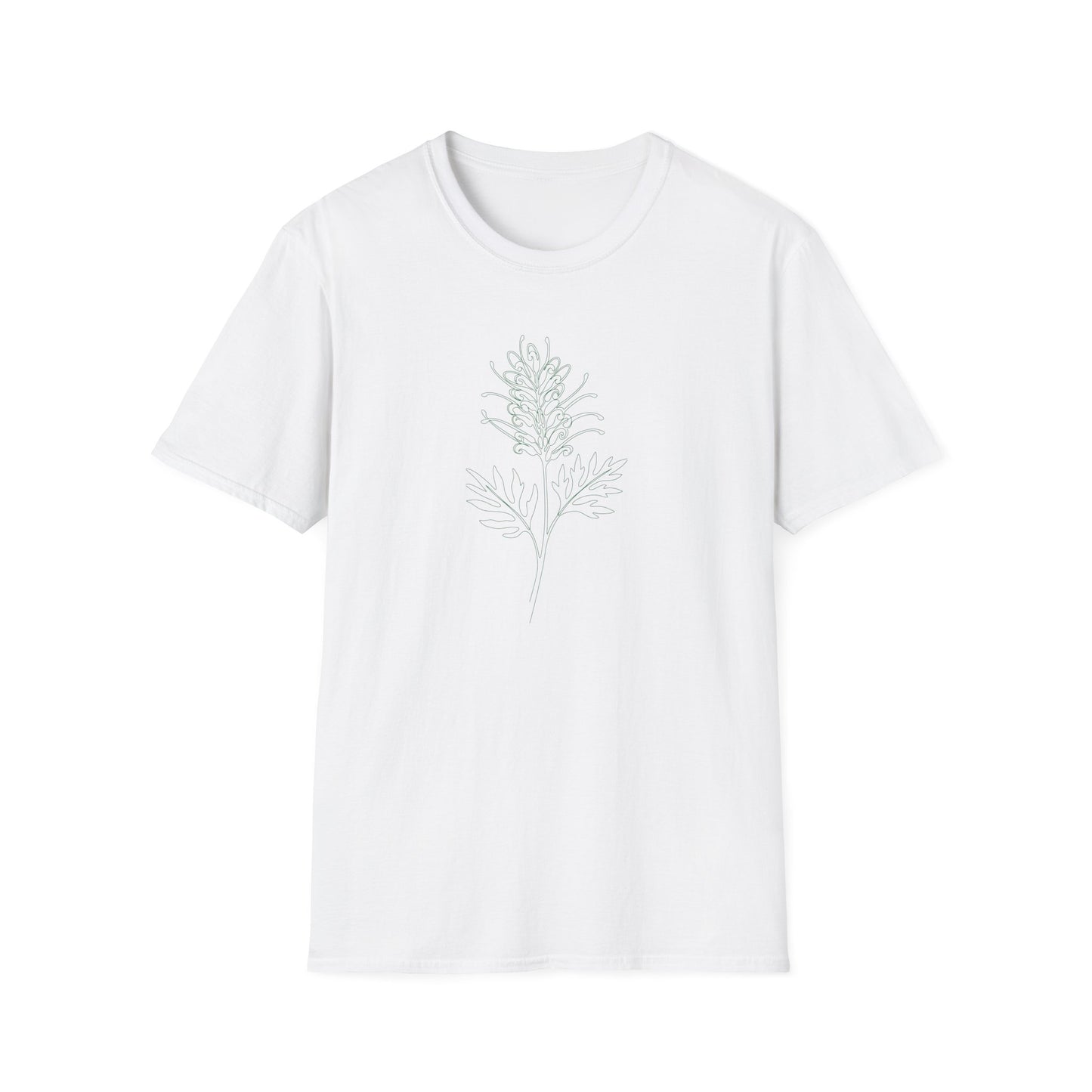 Grevillea Australian Native T-Shirt White