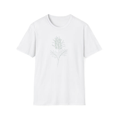 Grevillea Australian Native T-Shirt White