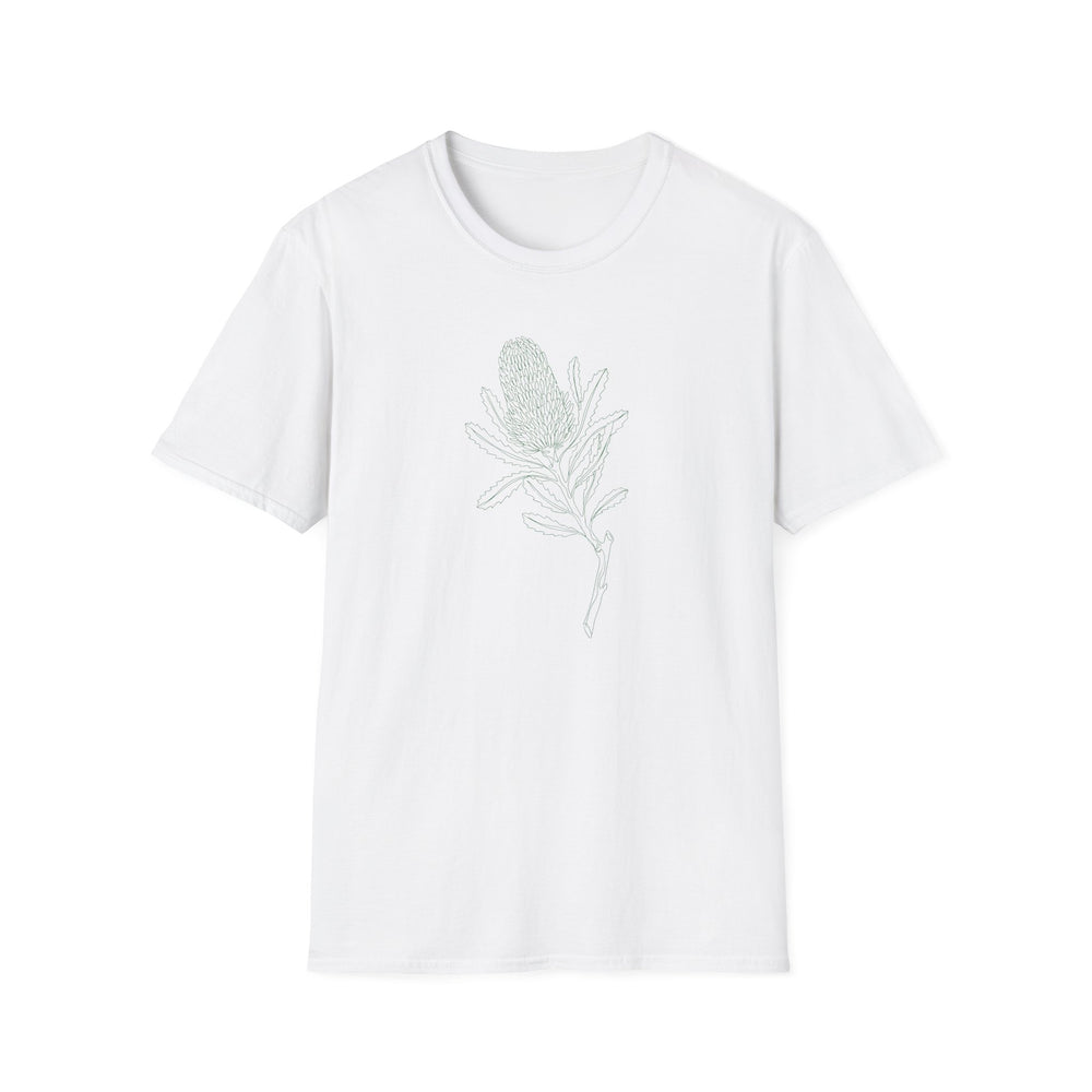 Banksia Australian Native T-Shirt White