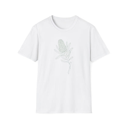 Banksia Australian Native T-Shirt White