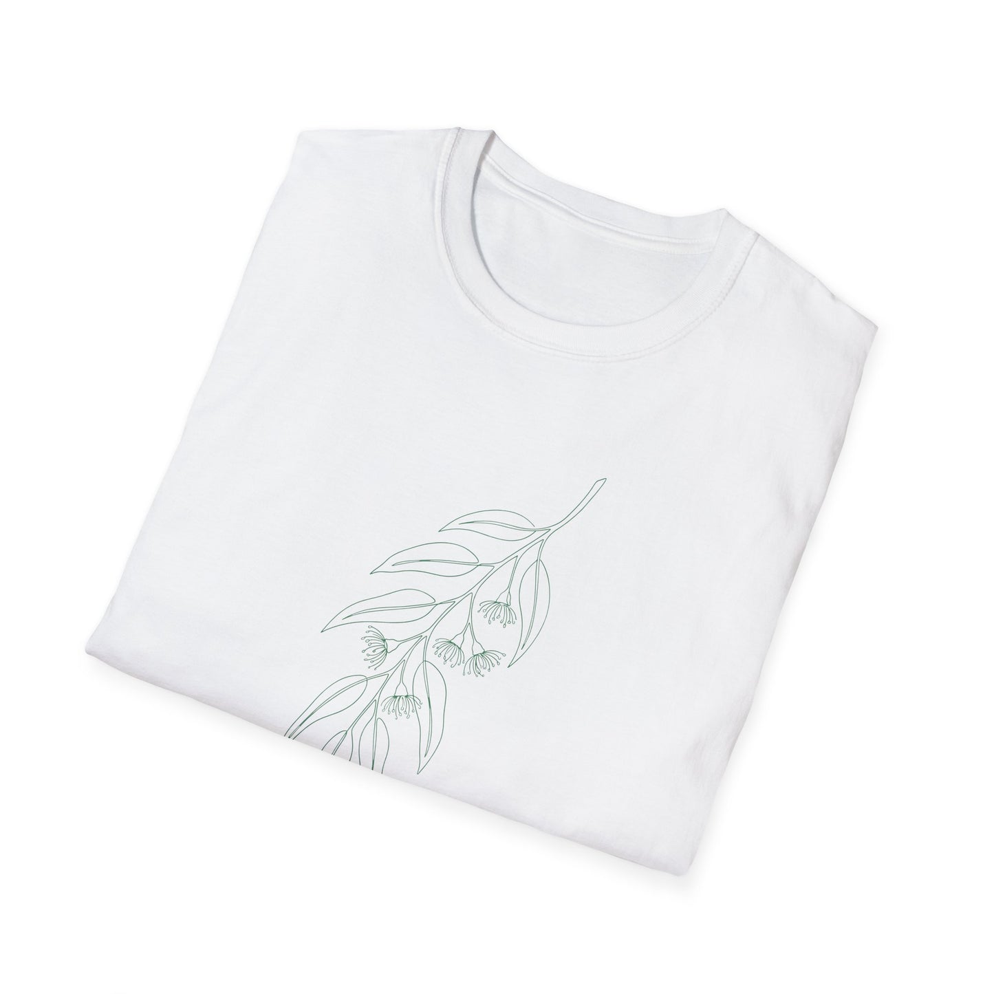 Eucalyptus Australian Native T-Shirt White