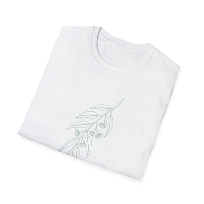 Eucalyptus Australian Native T-Shirt White
