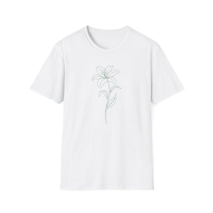 Lily Floral T-Shirt White