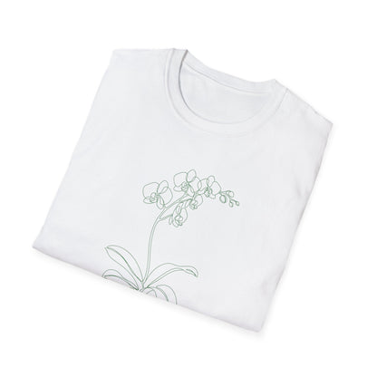 Orchid Floral T-Shirt White