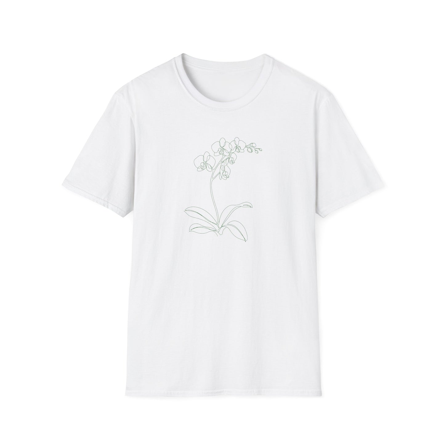 Orchid Floral T-Shirt White