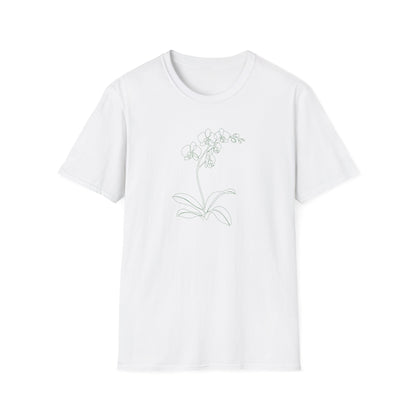Orchid Floral T-Shirt White