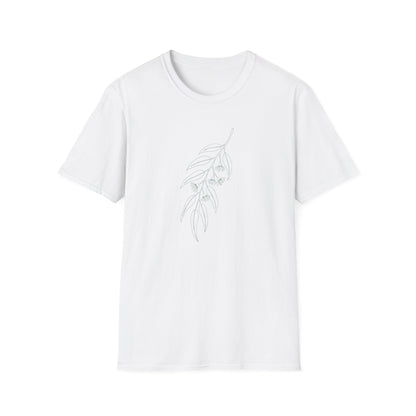 Eucalyptus Australian Native T-Shirt White