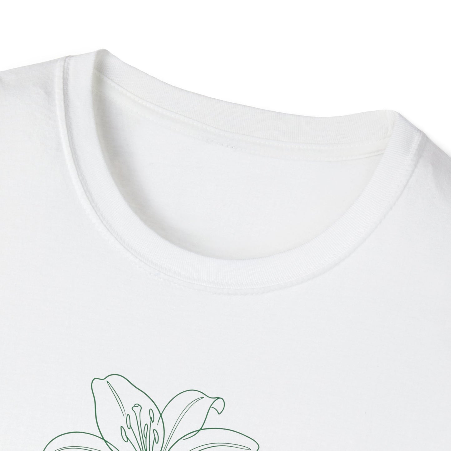Lily Floral T-Shirt White