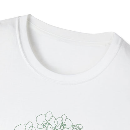 Orchid Floral T-Shirt White