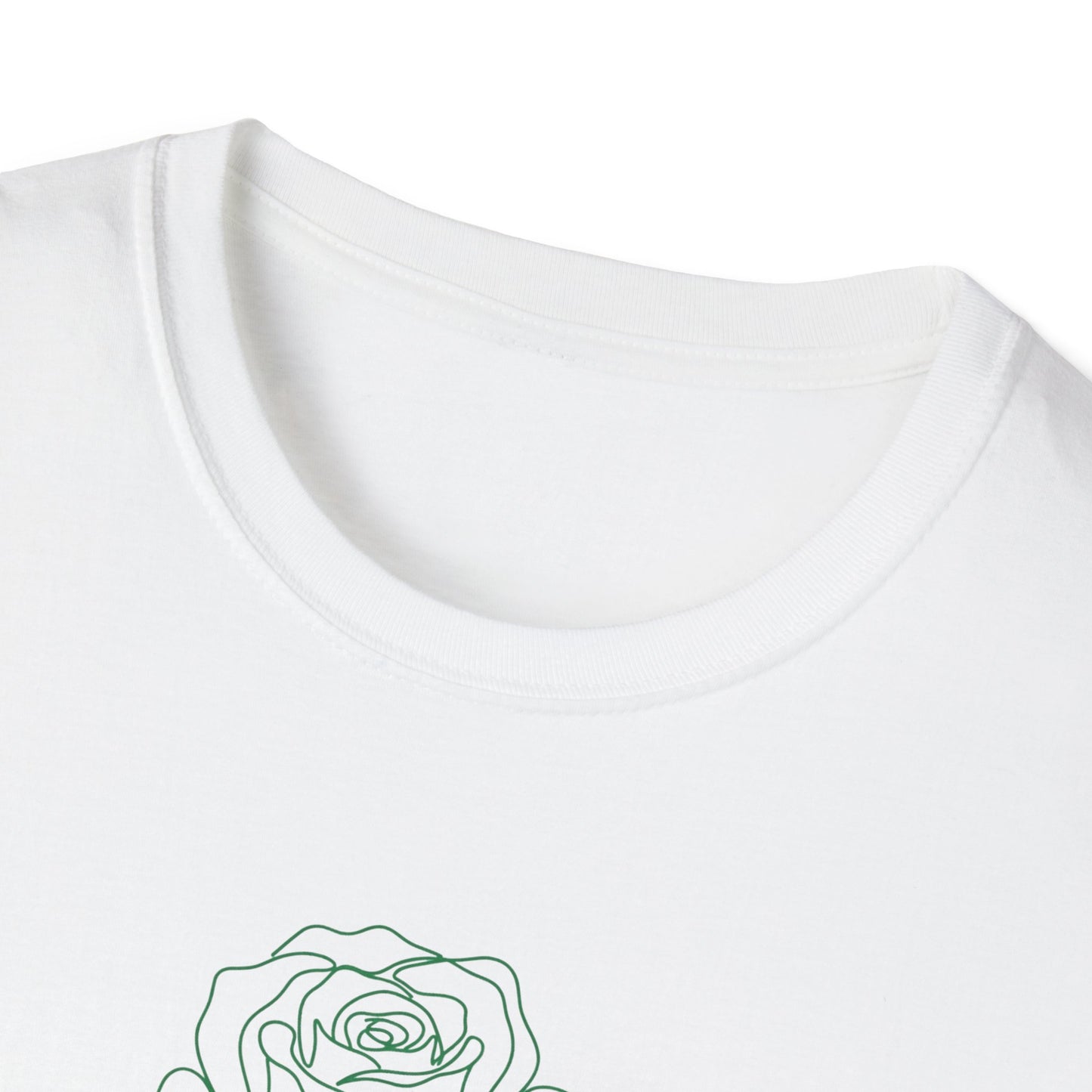 Rose Floral T-Shirt White