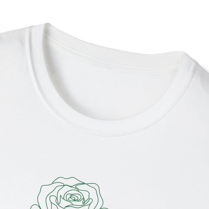Rose Floral T-Shirt White