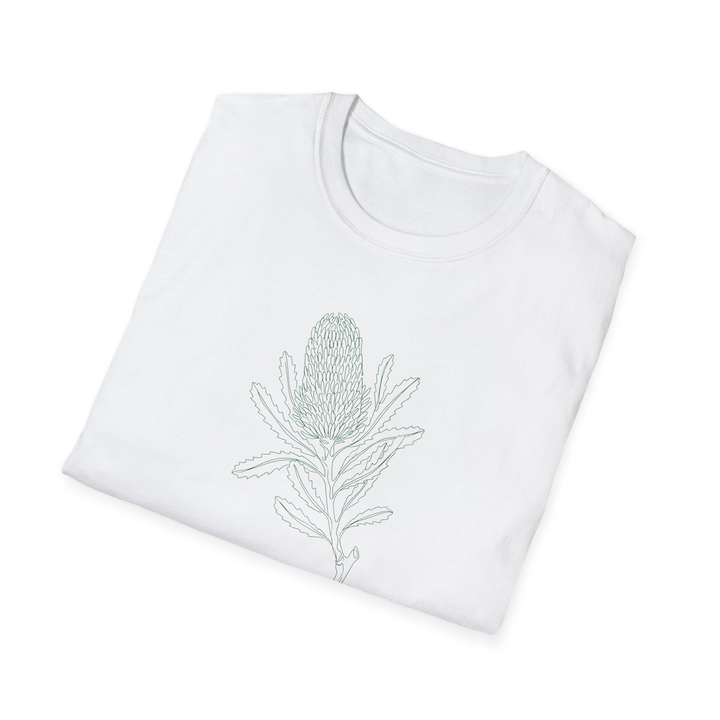 Banksia Australian Native T-Shirt White