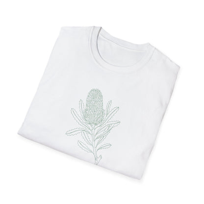 Banksia Australian Native T-Shirt White