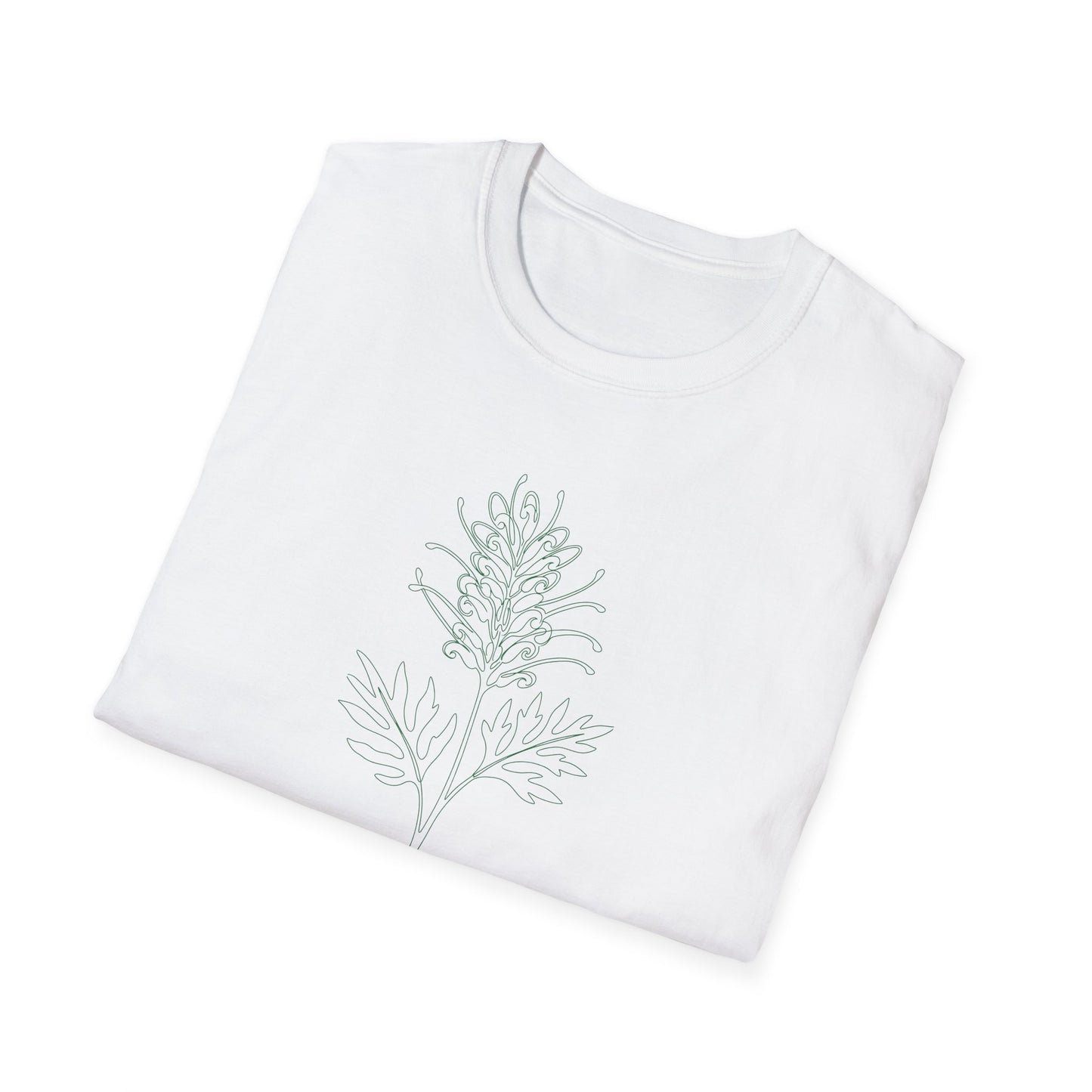 Grevillea Australian Native T-Shirt White