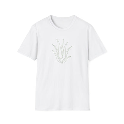 Aloe Vera Botanical T-Shirt White