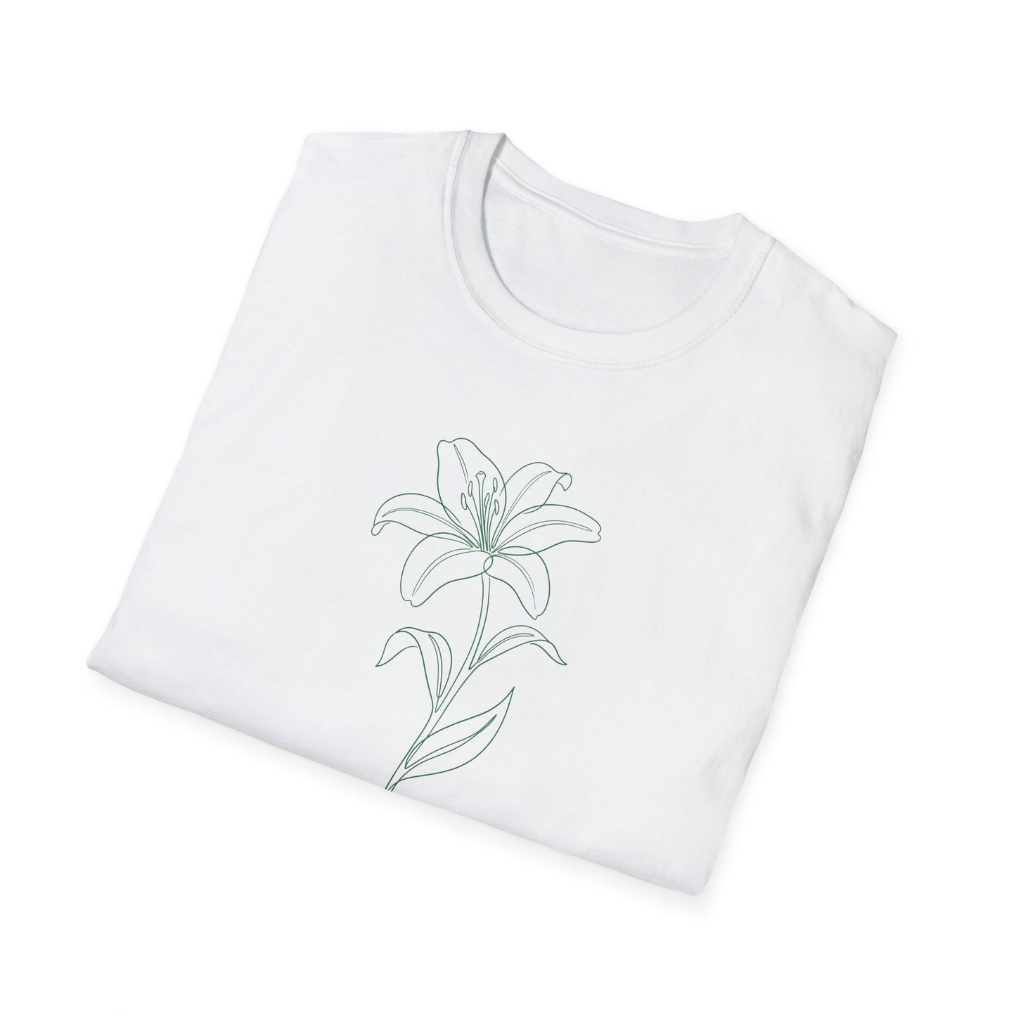 Lily Floral T-Shirt White