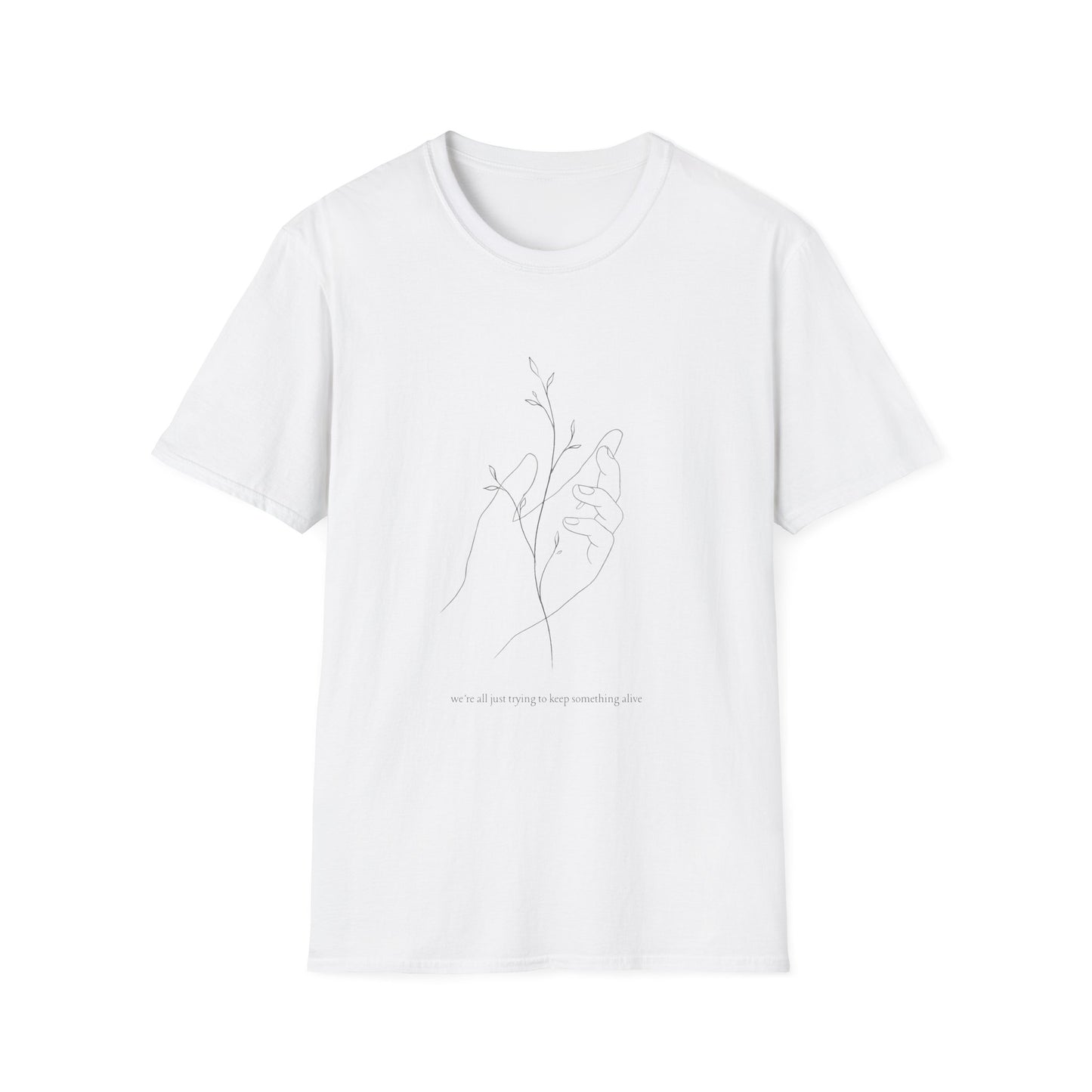 Keep Something Alive T-Shirt White