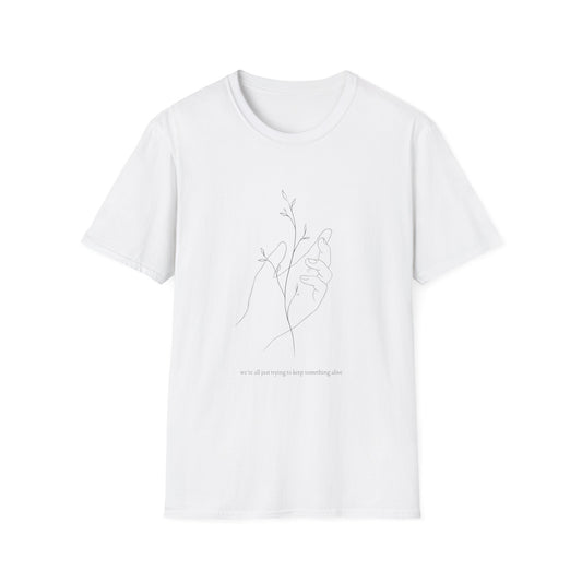 Keep Something Alive T-Shirt White