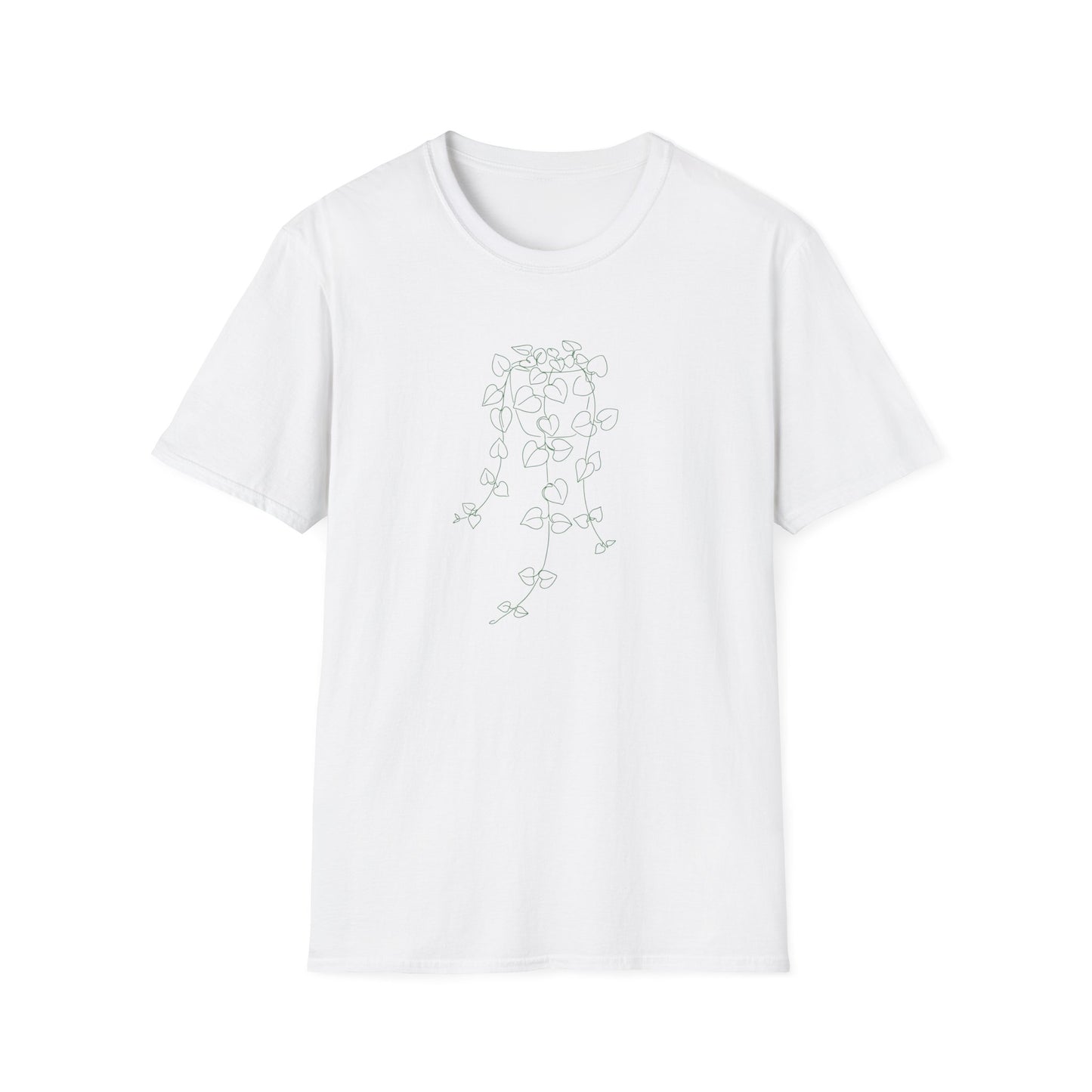 String of Hearts Botanical T-Shirt White